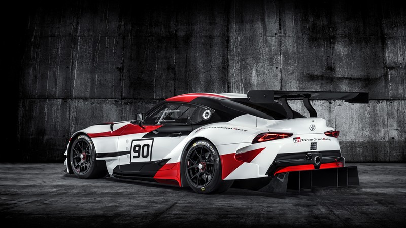 Toyota GR Supra Racing Concept, Geneva Motor Show 2018, 4K