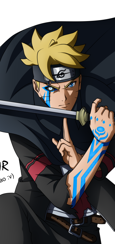 Anime Boruto, Boruto Uzumaki, Jōgan (Naruto), 1440x3040