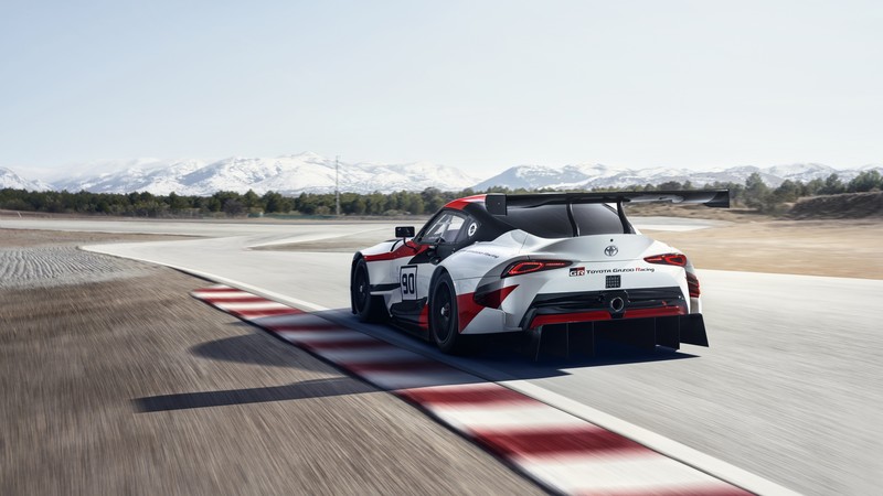 Toyota GR Supra Racing Concept, Geneva Motor Show 2018, 4k