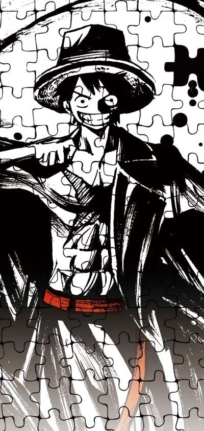 Anime One Piece, Monkey D. Luffy, 1440x3040