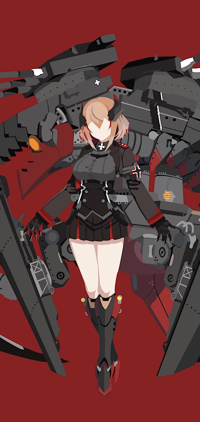 Anime Azur Lane, Roon (Azur Lane), 1440x3040