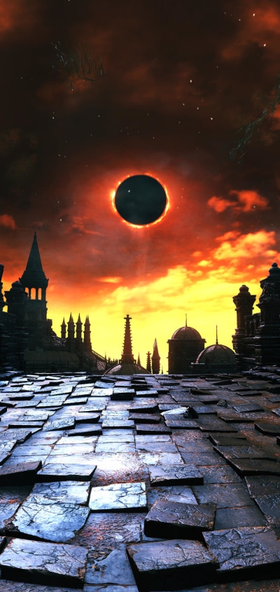 Video Game Dark Souls III, Eclipse, 1440x3040