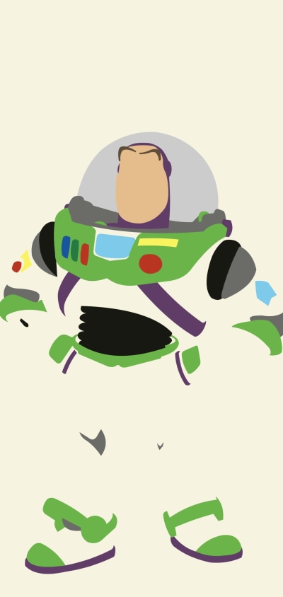 Movie Toy Story, Minimalist, Buzz Lightyear, 1440x3040