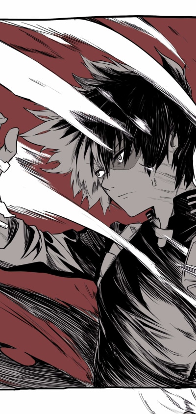Anime My Hero Academia, Shoto Todoroki, 1440x3040