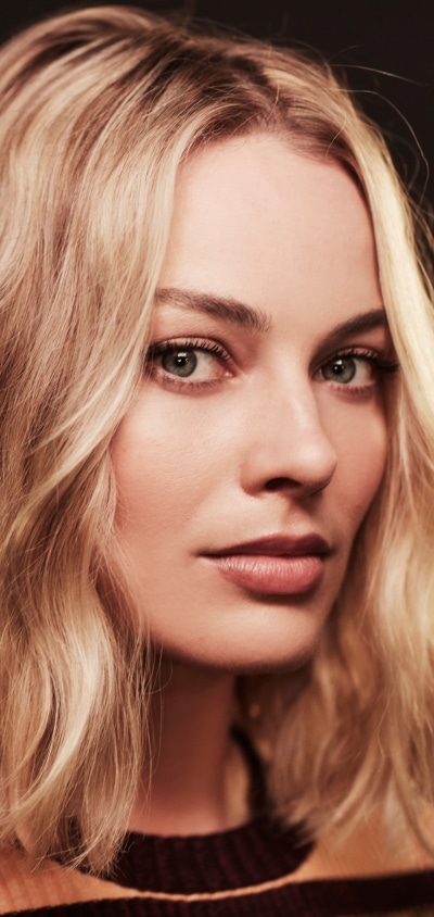 Celebrity Margot Robbie, Actress, Face, Blonde, Australian, 1440x3040