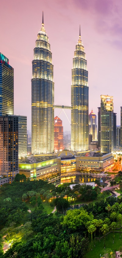 Man Made Kuala Lumpur, City, Light, Building, Malaysia, 1440x3040