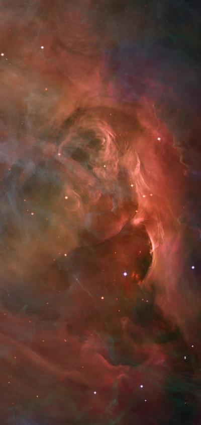 Sci Fi Nebula, Orion Nebula, 1440x3040