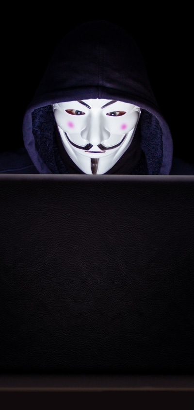 Technology Anonymous, Hacker, 1440x3040