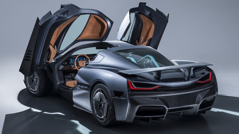 Rimac C Two, Geneva Motor Show 2018, 4k