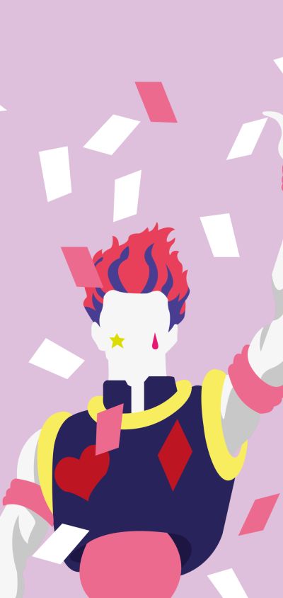 Anime Hunter x Hunter, Hisoka (Hunter × Hunter), 1440x3040