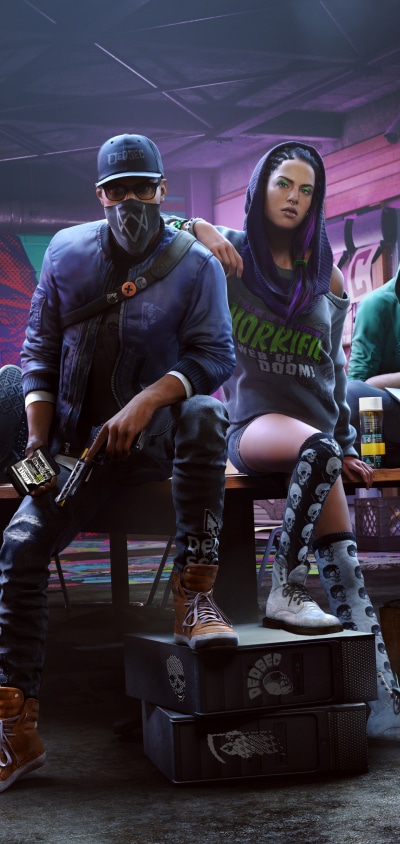 Video Game Watch Dogs 2, 1440x3040