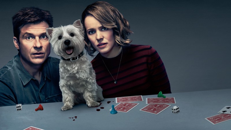 Game Night, Jason Bateman, Rachel McAdams, dog, 4K