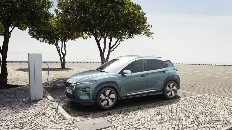 Hyundai Kona Electric, Geneva Motor Show 2018, 4k