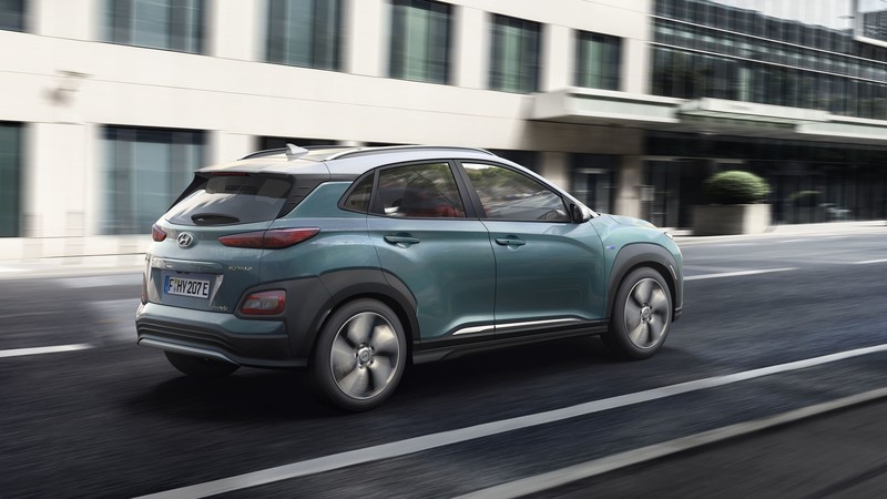 Hyundai Kona Electric, Geneva Motor Show 2018, 4k