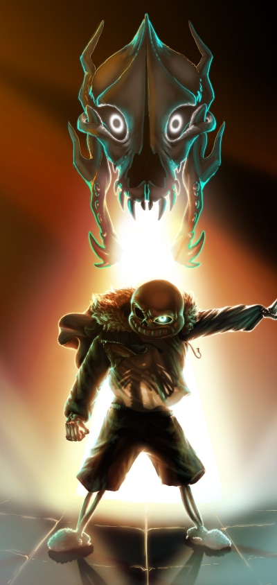 Video Game Undertale, Sans (Undertale), 1440x3040