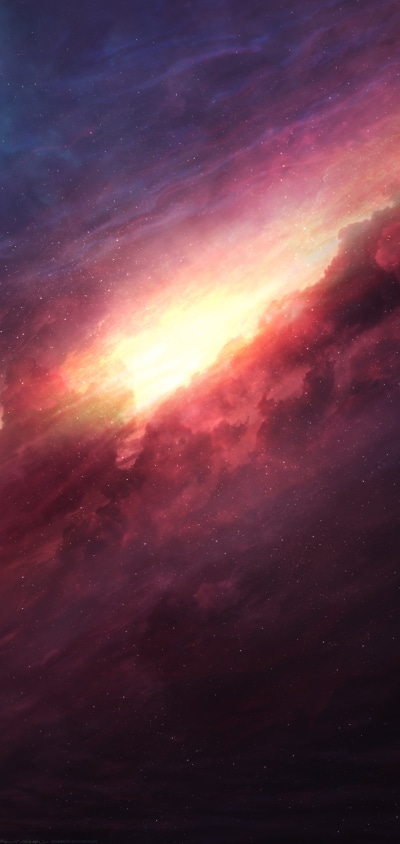 Sci Fi Nebula, Space, 1440x3040
