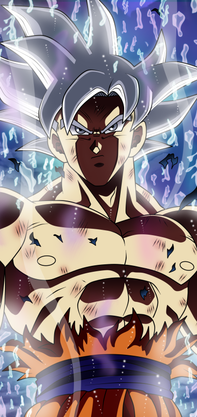 Anime Dragon Ball Super, Ultra Instinct (Dragon Ball), Goku, 1440x3040
