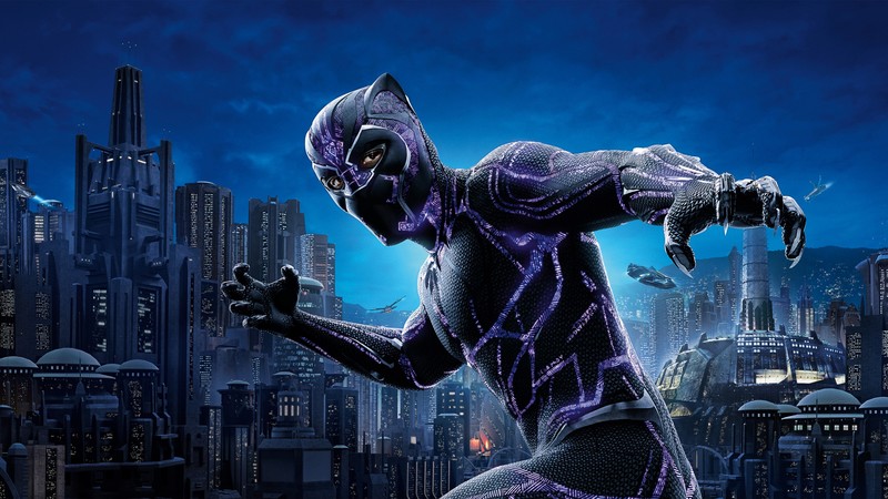 Black Panther, Chadwick Boseman, 4K