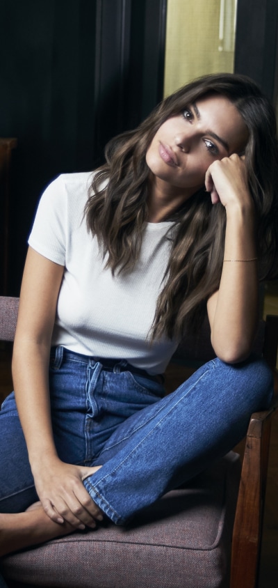 Celebrity Emily Ratajkowski, Long Hair, Brunette, American, Model, 1440x3040