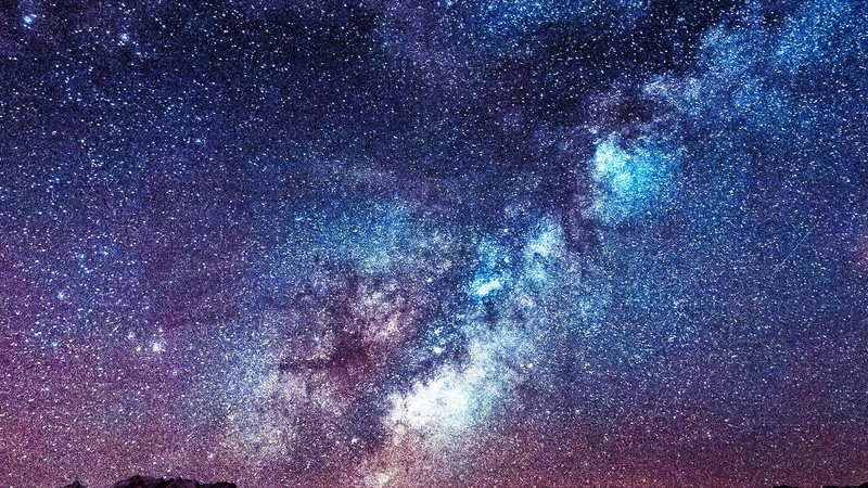 Nebula, space, stars, 4k