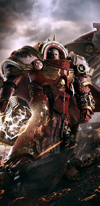 Video Game Warhammer 40,000: Dawn of War III, Warrior, Warhammer, Space Marine, Imperial Knights (Warhammer 40k), 1440x2960