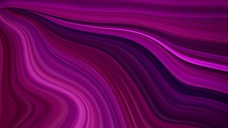 wavy, purple, waves, 4k
