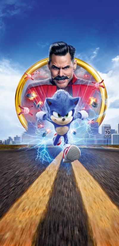 Movie Sonic the Hedgehog, Doctor Robotnik, Jim Carrey, 1440x2960