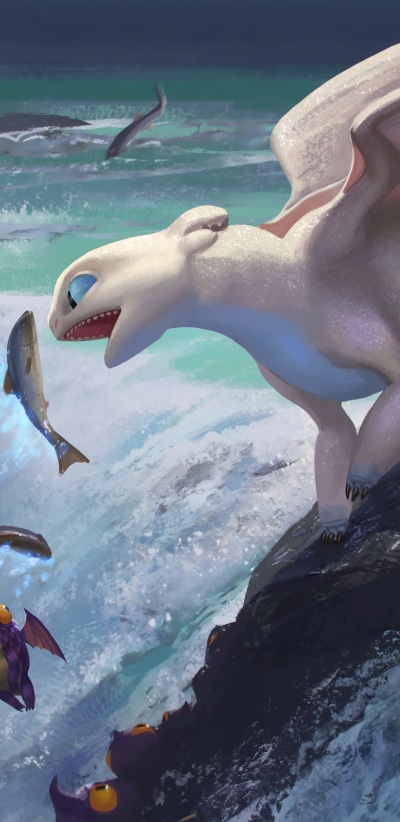Movie How to Train Your Dragon: The Hidden World, Night Fury, Dragon, How To Train Your Dragon, 1440x2960