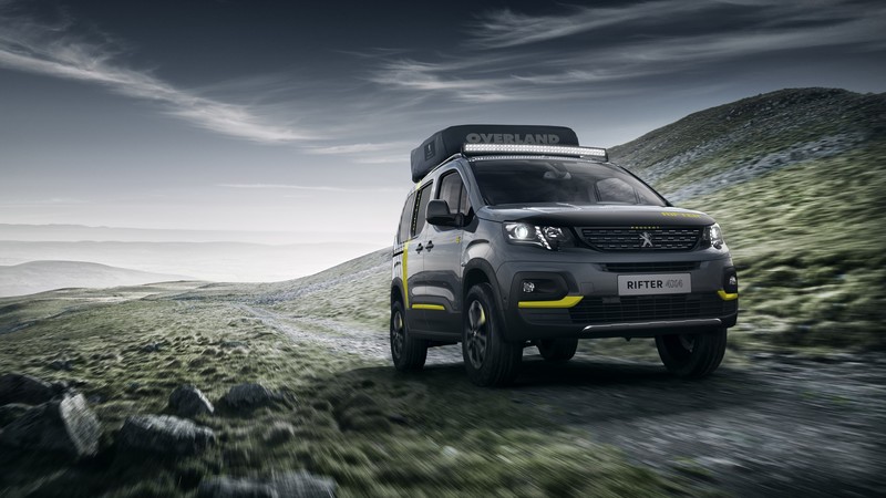Peugeot Rifter, 2018 Cars, 4k