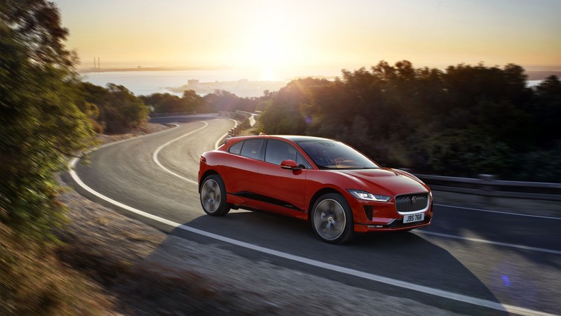 Jaguar I-Pace, electric car, 4K