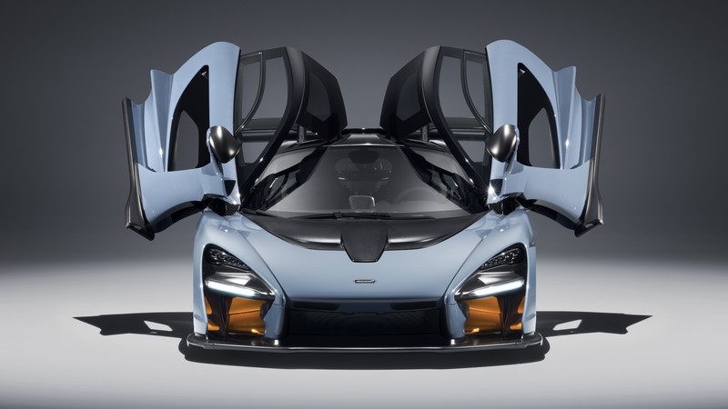 McLaren Senna, supercar, 4k