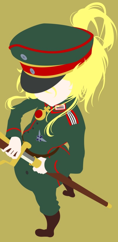 Anime Youjo Senki, Tanya Degurechaff, 1440x2960