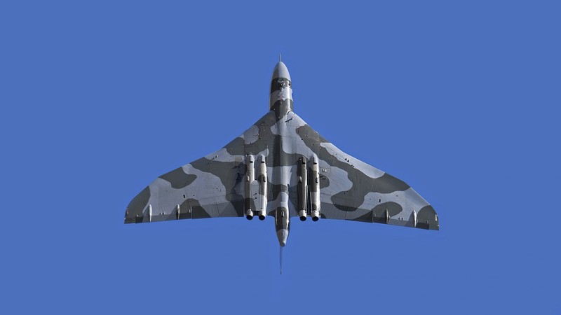 Avro Vulcan, bomber, Royal Air Force, 4K