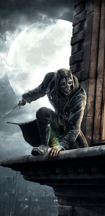 Video Game Dishonored 2, Corvo Attano, 1440x2960