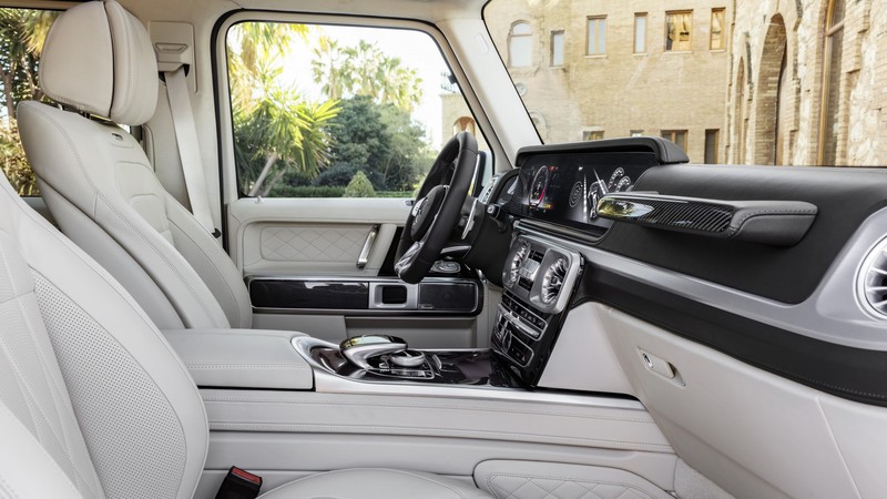 Mercedes-Benz AMG G 63, 2018 Cars, interior, 4k