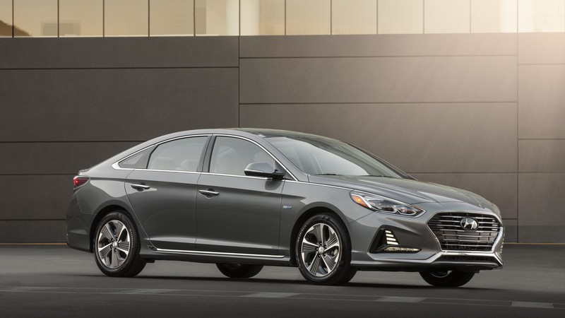 Hyundai Sonata Hybrid, 2018 Cars, 4k