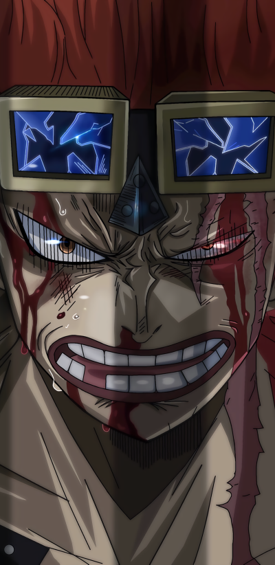 Anime One Piece, Eustass Kid, 1440x2960