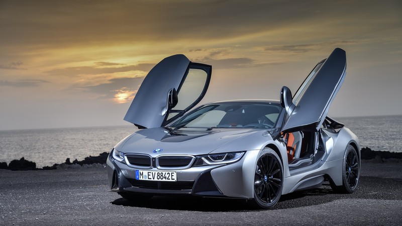 BMW i8 Roadster, 2018 Cars, 4K