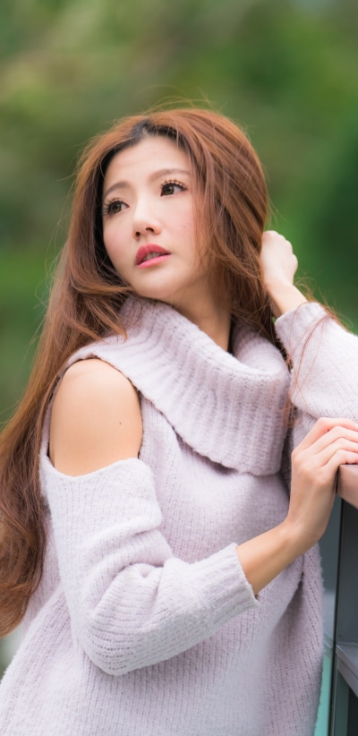 Women Model, Asian, Long Hair, Brunette, 1440x2960