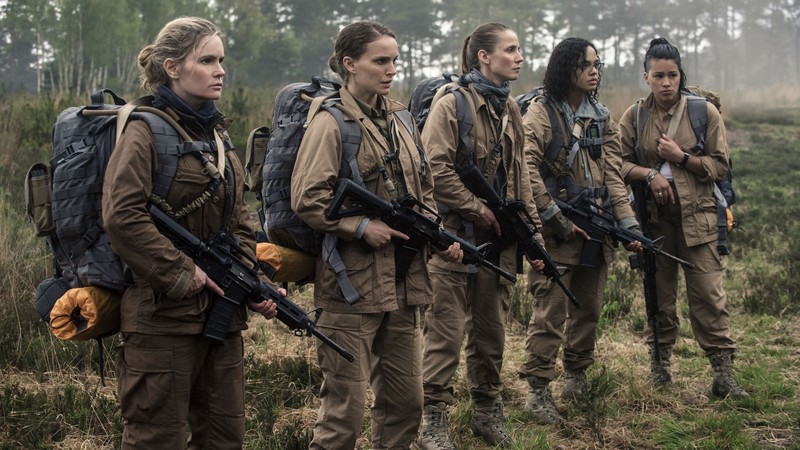 Annihilation, Natalie Portman, Jennifer Jason Leigh, Tuva Novotny, Gina Rodriguez, Tessa Thompson, 4k