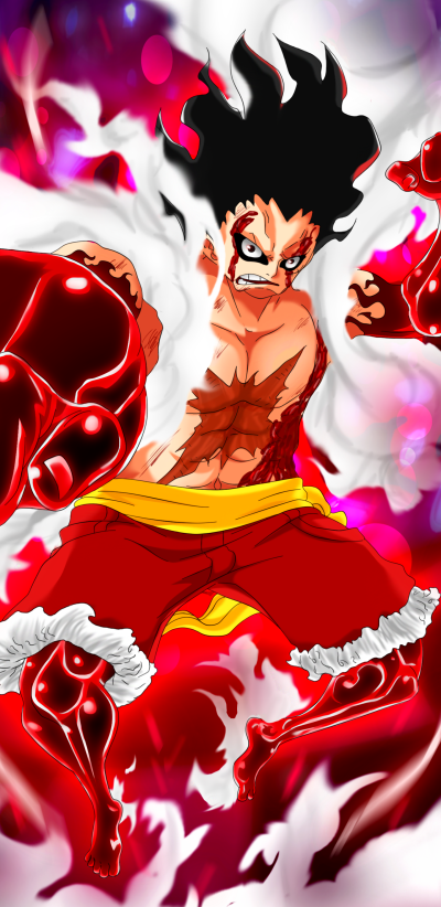 Anime One Piece, Monkey D. Luffy, 1440x2960