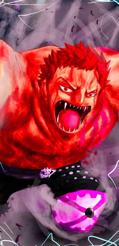 Anime One Piece, Charlotte Katakuri, 1440x2960