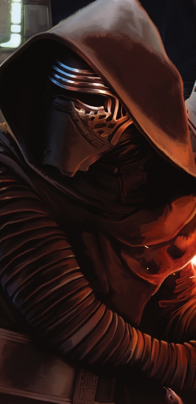 Movie Star Wars Episode VII: The Force Awakens, Kylo Ren, Star Wars, 1440x2960