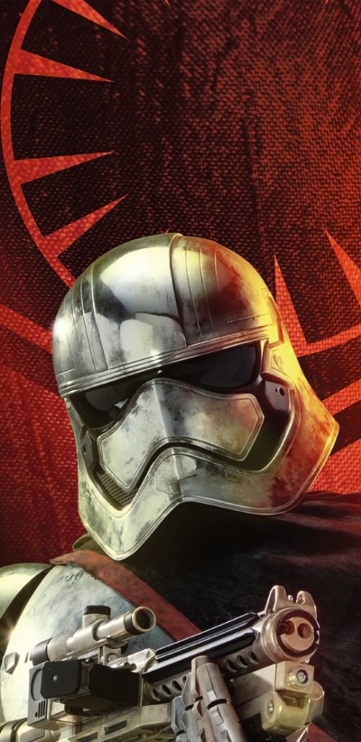 Movie Star Wars Episode VII: The Force Awakens, Star Wars, Captain Phasma, 1440x2960