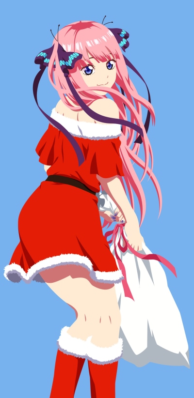 Anime The Quintessential Quintuplets, Nino Nakano, 1440x2960