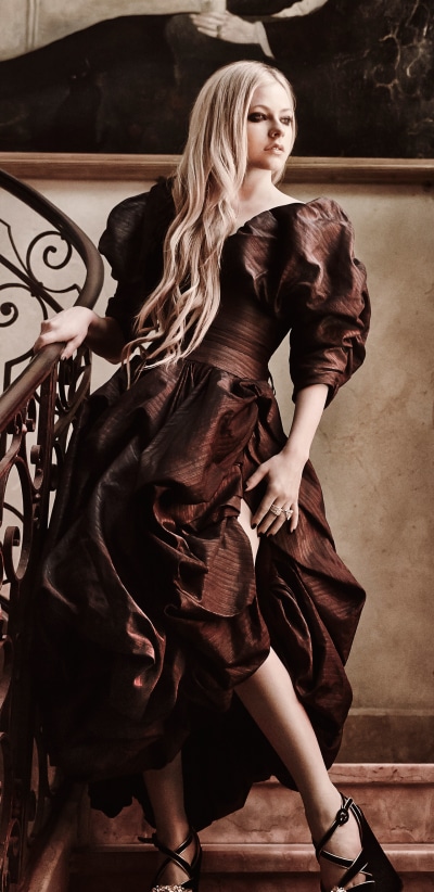 Music Avril Lavigne, Canadian, Dress, Singer, Blonde, 1440x2960