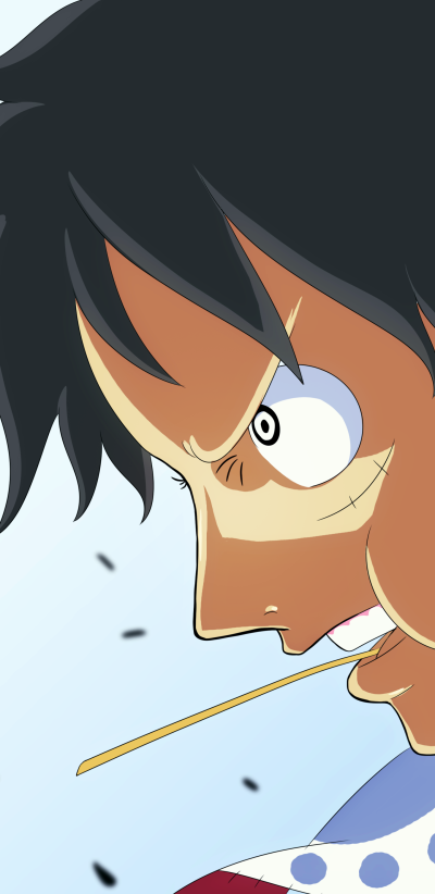 Anime One Piece, Monkey D. Luffy, 1440x2960