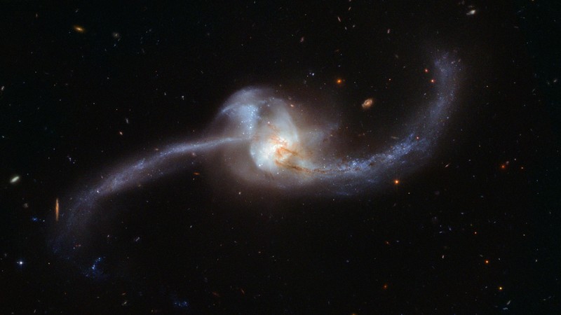 Hubble, space, galaxy, 4k