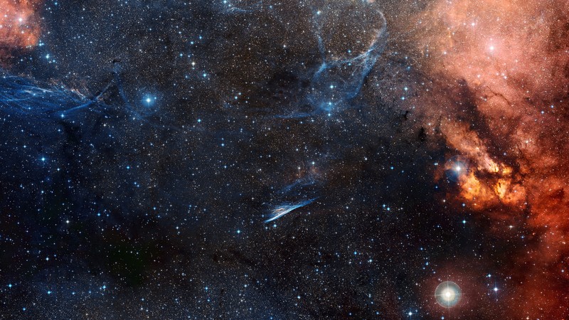 stars, space, galaxy, 4k
