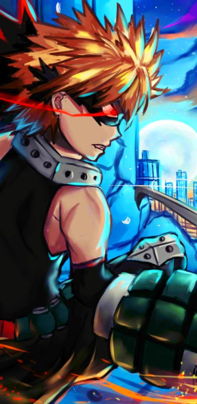 Anime My Hero Academia, 1440x2960